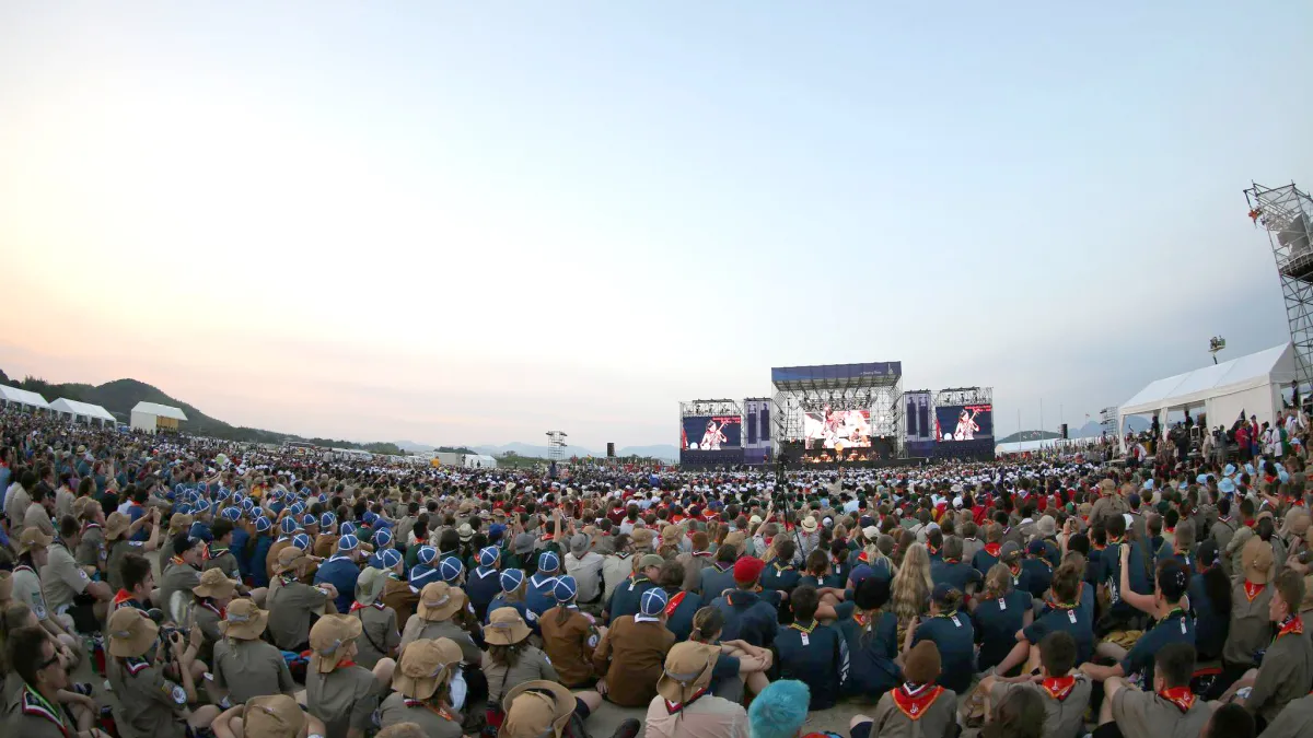 23rd World Scout Jamboree Opens in Japan with Spectacular
